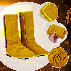 Рукав для сварки из коровьей кожи&nbsp;AJEW-WH0695-209