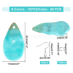 Набор для изготовления серег своими руками&nbsp;DIY-FH0003-21