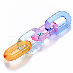 Прозрачные акриловые связывая кольца&nbsp;OACR-S036-006A-J