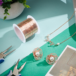 1 рулон медной проволоки для рукоделия&nbsp;CWIR-NB0001-03B