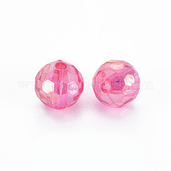 Прозрачные акриловые бусины&nbsp;MACR-S373-64-C08