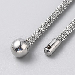 Подвески из нержавеющей стали 304 с бусинами&nbsp;STAS-WH0036-42P