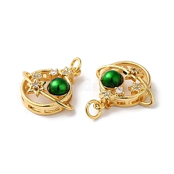 Стойки обшивки латунь кубического циркония подвески&nbsp;KK-D074-22G