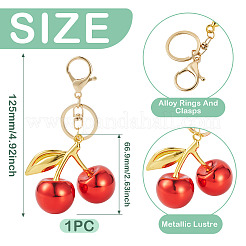 Акриловый брелок из вишни&nbsp;KEYC-TAC00063-01