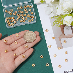 60 шт. Латунные дистанционные бусины&nbsp;KK-UN0005-17