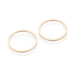 Латунные соединительные колечки&nbsp;KK-S327-06KC-20mm