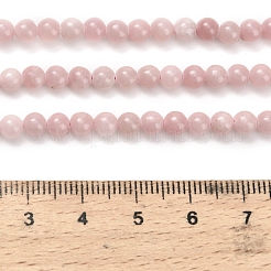 Натуральный розовый опал бусы пряди&nbsp;G-Z110-C03-4mm