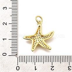 Латунные микропаве прозрачные подвески с фианитом&nbsp;KK-Q040-01A-G