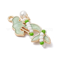 Подвески из сплава эмали в виде русалки&nbsp;PALLOY-MZ00730-03