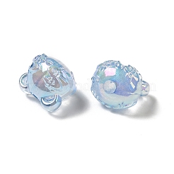 УФ-покрытие радужными переливающимися акриловыми бусинами&nbsp;PACR-M002-03C