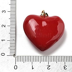 Латунь эмаль подвески&nbsp;KK-U060-26G