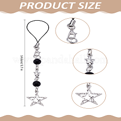 1 шт. ремешки для сотовых телефонов из сплава&nbsp;AJEW-LP0004-76