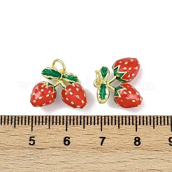 Латунь эмаль подвески&nbsp;LS-KK-H072-18G-14