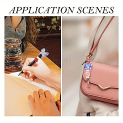 20шт УФ-покрытие Радужные переливающиеся акриловые бусины&nbsp;OACR-YW0003-36