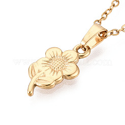 Подвески из нержавеющей стали 304&nbsp;NJEW-T018-43G