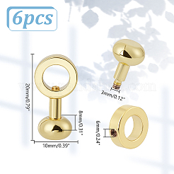 6 шт. латунные застежки&nbsp;FIND-AR0006-63
