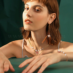 6 шт. 3 цвета латунные подвески с микропаве и кубическим цирконием&nbsp;KK-BC0010-52