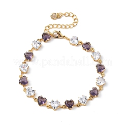 Браслеты из латуни&nbsp;BJEW-D378-05G