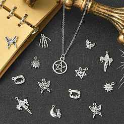 100шт 10 стиля подвески из сплава в тибетском стиле&nbsp;TIBE-CJ0001-35