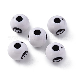 Непрозрачные акриловые бусины&nbsp;OACR-P007-69