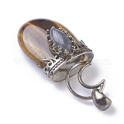 Природных тигровый глаз подвески&nbsp;G-F639-09C