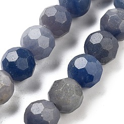 Окрашенные и нагретые нити из натурального синего авантюрина&nbsp;G-C150-B05-02