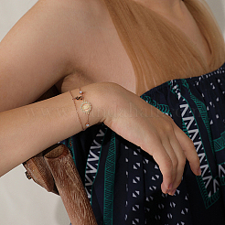 Подвески из религиозного сплава с кристаллическими стразами&nbsp;FIND-WH0416-94