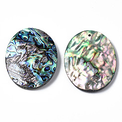 Подвески из натурального ушка / ракушки&nbsp;SSHEL-N034-89