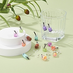 DIY 8 пара летних комплектов серег DIY-YW0001-85