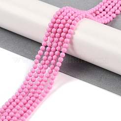 Синтетических нитей бирюзовые бусы&nbsp;G-U004-02I