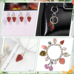 24 шт. Подвески из сплава с эмалью&nbsp;ENAM-ME0001-54