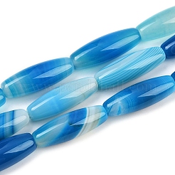 Натуральные полосатые агатовые / полосатые агатовые бусинки&nbsp;G-S280-10A