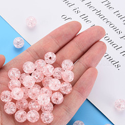 Прозрачных бусин акриловые треск MACR-S373-66C-N10