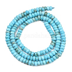 Бусины из натурального магнезита&nbsp;G-Z143-F01-01B