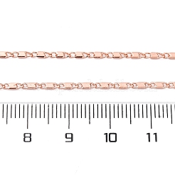 Ожерелья-цепочки из латуни для женщин&nbsp;NJEW-D302-12RG