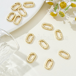 12 шт. латунные пружинные кольца-затворы&nbsp;KK-ME0003-51