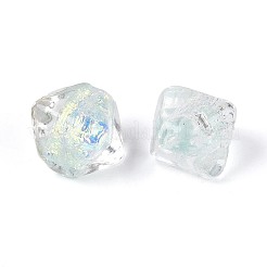 Ручной стеклянные фольга бисер пряди&nbsp;FOIL-N033-01D