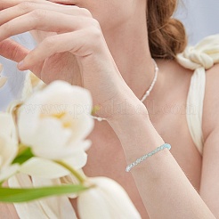 10 нить прозрачных стеклянных бусин градиентного цвета&nbsp;GLAA-CJ0002-14