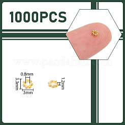 1000 шт. бусины-разделители в виде маргариток из сплава в тибетском стиле&nbsp;FIND-UN0004-20G