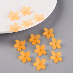 Матовые акриловые колпачки из бисера MACR-S371-05A-719