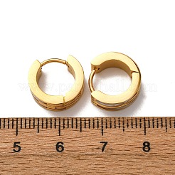 Серьги-кольца из нержавеющей стали 304&nbsp;EJEW-D331-14G