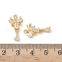 Латунные микро проложить кубического циркония подвески&nbsp;KK-Z136-48G