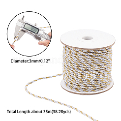 Полиэфирные шнуры&nbsp;NWIR-WH0009-04A