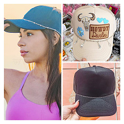 3 шт. набор цепочек для бейсболок из нержавеющей стали 304 в 3 стилях&nbsp;AJEW-TA00027