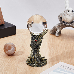 Держатели хрустальных шаров из смолы&nbsp;ODIS-WH0038-228B