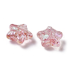 Уф-покрытие прозрачные акриловые бусины&nbsp;OACR-G051-01F