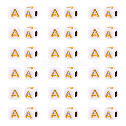 Непрозрачные акриловые бусины&nbsp;MACR-TAG0001-07A