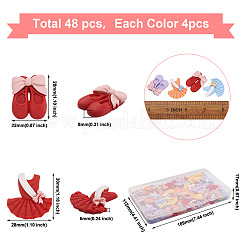 Кабошоны из смолы в стиле 48 шт.&nbsp;CRES-BY0001-02