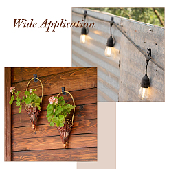 100 шт. нейлоновая регулируемая проволочная фиксация сиденья&nbsp;FIND-FH0016-78