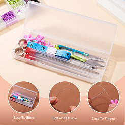 Набор пластиковых игл и игл для бисероплетения&nbsp;TOOL-TAC0010-03